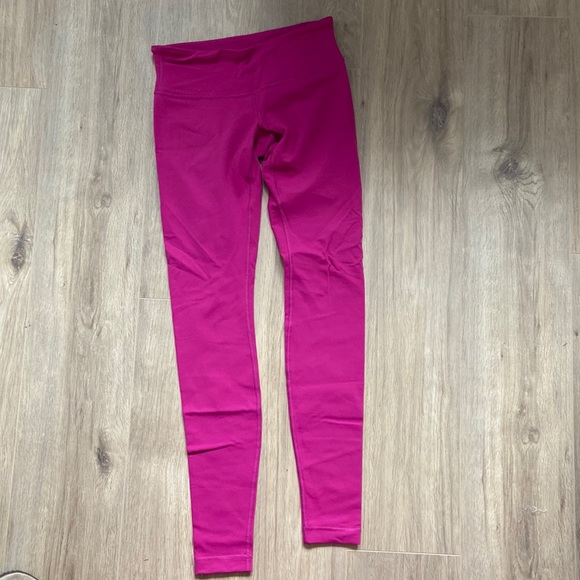 Pink lululemon wonder unders size 6 - Picture 1 of 5